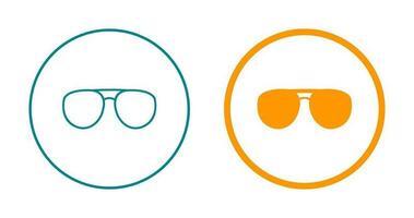 Unique Glasses Vector Icon