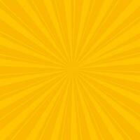 Creative abstract yellow rays background. vector