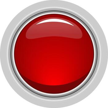 Glossy red and grey frame design. vector