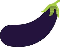 Aubergine icon in isolated for agriculture. vector