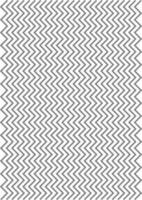 Black zigzag lines on white background in flat style. vector