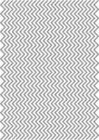 Black zigzag lines on white background in flat style. vector