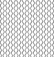 Black zigzag lines on white background. vector