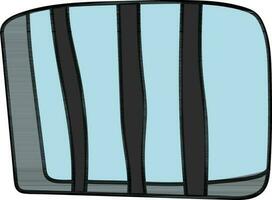 Icon of window in flat style. vector