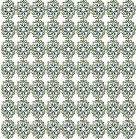 Floral abstract design pattern  on white background. vector