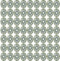 Floral abstract design pattern  on white background. vector