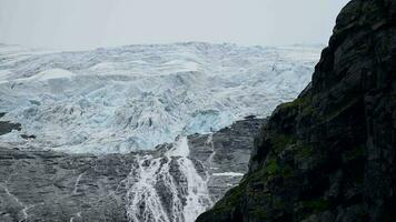 Scenic wilderness landscape in Norway video