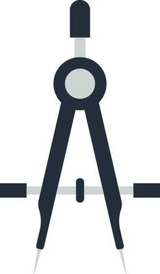 Creative icon for geometric element is compass.