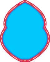 Illustration of blank frame. vector