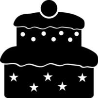 Flat illustration of Sweet Cake. vector