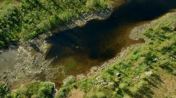 toneel- landschap in Noorwegen video