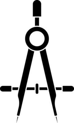 Creative icon for geometric element is compass.