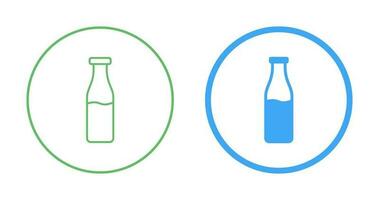 Milk Bottle Vector Icon