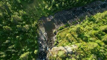 toneel- wildernis landschap in Noorwegen video