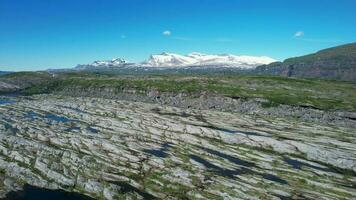 cênico panorama dentro Noruega video