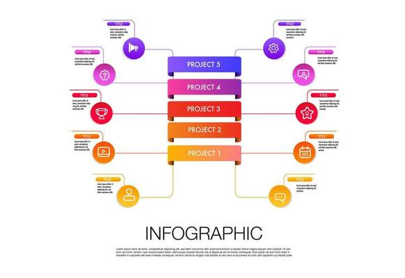 5 plan 10 projects milestone template for presentation to help you easily identify which stage of project