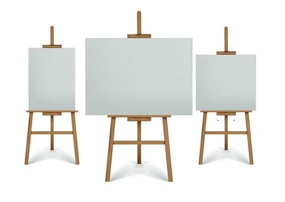 Easel Realistic Set
