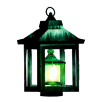 Lantern Watercolor Clip Art 4 png