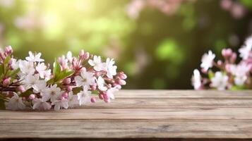 A bunch of flowers that are sitting on a table. photo