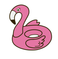 Flamingo inflatable circle png