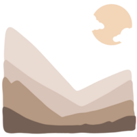 Mountain Multiple Layers png