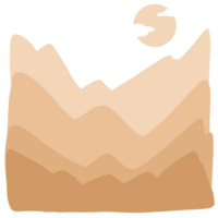 Mountain Multiple Layers png