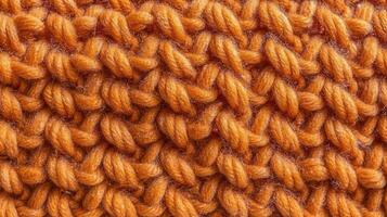 A detailed crochet stitch. photo