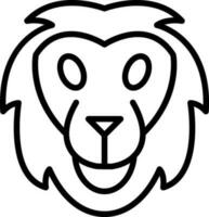 Lion Vector Icon Design