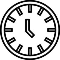 diseño de icono de vector de reloj