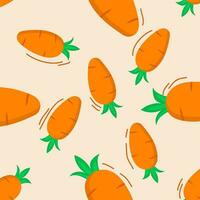 pattern carrot vector background