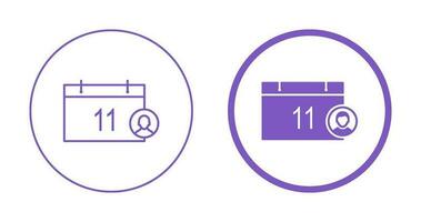 Unique Event Management Vector Icon