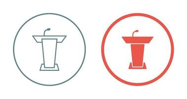 Podium Vector Icon