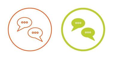 Conversation Bubbles Vector Icon