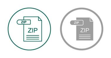 ZIP Vector Icon