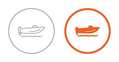 Speed Boat Vector Icon