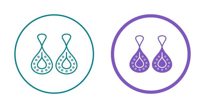 Earring Vector Icon