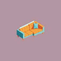 Modern Sofa Vector