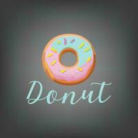 A nice and fresh Donut vector. vector