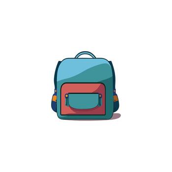 School Bag Vector. vector