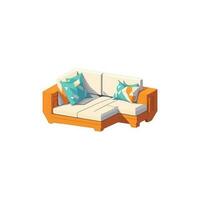 Modern Sofa Vector