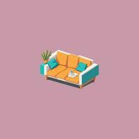 Modern Sofa Vector