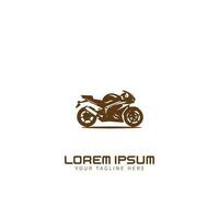 bike silhouette element. motorbike vector illustration for gift card certificate sticker, badge, sign, stamp, logo, label, icon, poster, patch, banner invitation
