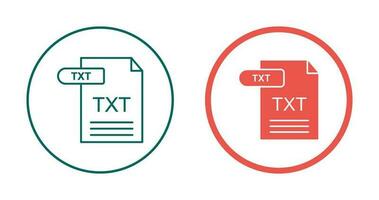 TXT Vector Icon