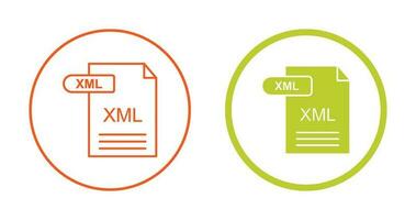 XML Vector Icon