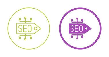 SEO Tag Vector Icon