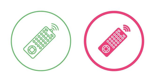 Remote Vector Icon