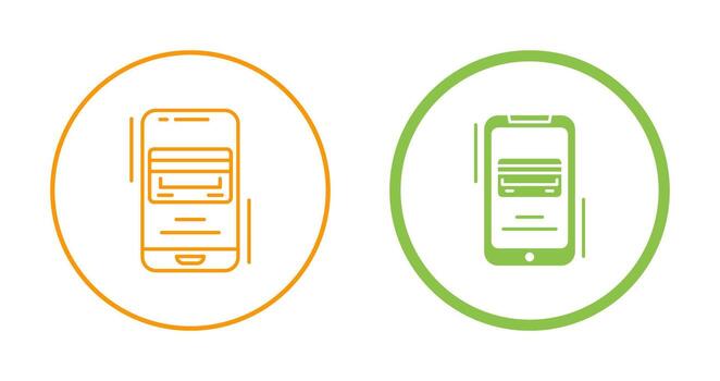 icono de vector de método de pago