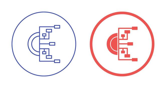 Flowchart Vector Icon
