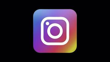 Instagram Logo Loop Animation, Drive Effective Digital Ads with Social Media Logo Animation video