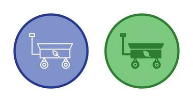 Garden Cart Vector Icon